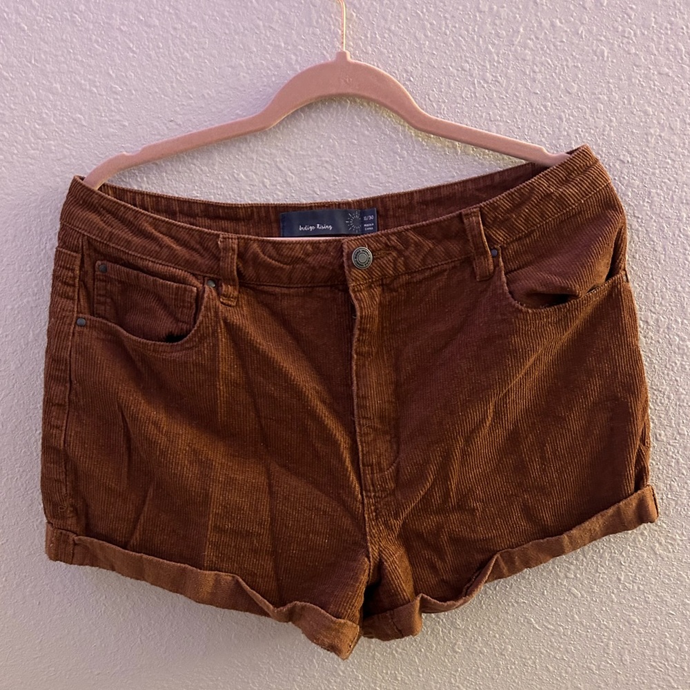 Brown Corduroy shorts